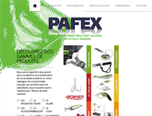 Tablet Screenshot of pafex.fr